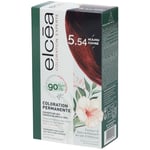 ELCÉA Coloration Experte Permanente Acajou Cuivré – 5.54 Emballage(S) Combi 140 ml