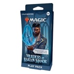 Pack de 3 boosters de jeu Magic: The Gathering Meurtres au manoir Karlov (42 cartes Magic) (Version Anglaise)