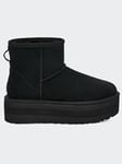 UGG® Women's Classic Mini Platform Boot in Black