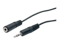 Startech.Com 1,8 M 3,5 Mm Förlängningskabel För Stereoaudio - M/F - Ljudförlängningskabel - Mini-Phone Stereo 3.5 Mm Hane Till Mini-Phone Stereo 3.5 Mm Hona - 1.8 M - För P/N: Pexsound7ch, Sv211dpua, Sv211dpua4k, Sv211hdua4k, Sv431dl2du3a, Sv431tdvi