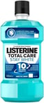 Listerine Advanced Stay White Tartar Control Mouthwash, 500 ml