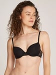 Tommy Hilfiger Balconette Bra, Black