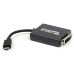 Plugable Technologies USB C to DVI Adapter - Connect Your USB-C Laptop to a D...