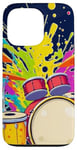 Coque pour iPhone 13 Pro Batteur Garçon Batteur Fille