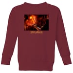 Lord Of The Rings You Shall Not Pass Kids' Sweatshirt - Burgundy - 5-6 ans - Burgundy