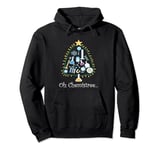 Oh Chemistree Christmas Tree Funny Chemistry Lover Xmas Tree Pullover Hoodie