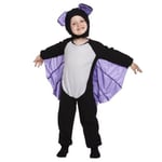 Baby TODDLER BAT JUMPSUIT COSTUME Childs Kids Halloween Fancy Dress Party Outfit