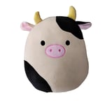 Squishmallows Connor The Cow Plush Toy Cuddle & Squeeze Soft Doll Kid Gift UK