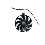 Ventilateur de refroidissement FDC10H12S9-C T129215SU de 88MM pour ASUS ROG Strix RX 5600 XT 5700 5700XT jas5700 foulant le ventilateur de refroidisseur de carte - Type black C-Fan FDC