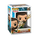 Figurine Funko Pop Movies Aquaman and the lost kingdom Aquaman Avec Trident