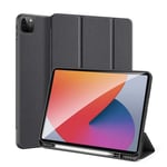 iPad Pro 12.9" (2022 / 2021 / 2020 / 2018) DUX DUCIS Domo Series Quality Case - Fodral med Stativfunktion - Svart