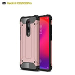 JIANWU Case Cover, Magic Armor TPU + PC Combination Case for Xiamo Redmi K20 / K20 Pro(Black) (Color : Rose Gold)