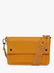 Jasper Conran London Dahlia Faux Leather Crossbody Camera Bag, Mustard