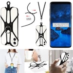 Mobile phone strap for Samsung Galaxy S9 Cell phone ring Lanyard