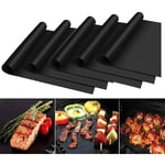 5-Pack Grillmatta Ugnsmatta & Bakningsmatta - Non Stick