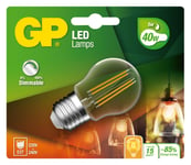 GP - LED Lamp Filament Mini Globe, E27, DIM, 5W (40W), 470lm