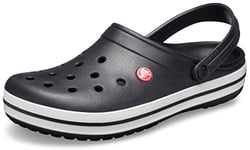 Crocs Crocband Mixte Sabots, Black, 42/43 EU