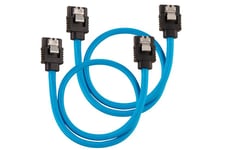 CORSAIR Premium Sleeved - SATA-kabel - 30 cm