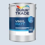 DULUX TRADE VINYL MATT BLUEBERRY WHITE 5L