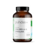 Puhdas+ Premium Chlorella & Spirulina 500 mg, 300 tabl.