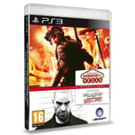 Jeu Ps3 Double Pack Jeux Splinter Cell Agent Rainbow Six Vegas