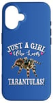 Coque pour iPhone 16 Girl Who Loves Tarantula Lover