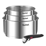 Tefal - Ingenio Emotion grytesett 4 deler 16/18/20 cm