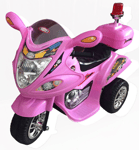 6V Police Motorcycle Ride on Trike Bike Electric Motorbike Car for Kids Toddler