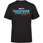 Marvel 10 Year Anniversary Guardians Of The Galaxy Vol. 2 Men's T-Shirt - Black - 3XL