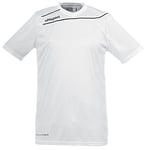 Uhlsport Men Stream 3.0 jersey Men's Jersey - White/Black, XXS/XS