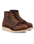 Red Wing Women&apos;s 3428 Heritage 6" Moc Toe Boot - Copper Rough & Tough Leather Colour: Copper Rough & Tough, Size: UK 4.5 (W)