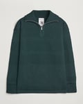 S.N.S. Herning Fisherman Wool Half Zip Sweater Thunder Green