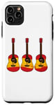 iPhone 11 Pro Max Acoustic Guitar Spanish Flag Guitarist Musician Spain Case