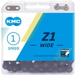 KMC Z1 Wide Bicycle Cycle Bike Chain Brown - 112 Links