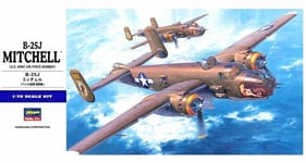 B-25 J MITCHELL - WW II BOMBER (USAAF MARKINGS) #00546/E16 1/72 HASEGAWA