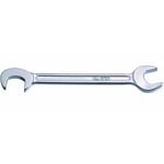 Bahco 1931M-12 Liliput Double Open End Wrench, Silver, 12 mm