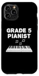 Coque pour iPhone 11 Pro Étudiant en piano, pianiste de 5e année, musicien