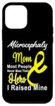 Coque pour iPhone 12 mini Ruban jaune de sensibilisation à la microcéphalie Maman Soutien Maman