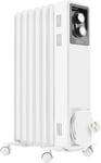 Dimplex Oil Free Radiator Portable Electric Column Heater White 2KW ECR20