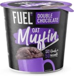 High Protein Double Chocolate Oat Muffin Pots, 52g, Pack of 8, Healthy Snack