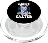 Happy Easter Gamer Bunny – Design de jeu de Pâques pour garçons et filles PopSockets PopGrip pour MagSafe