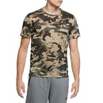 Nike Dry Leg Camo AOP T-Shirt Mystic Stone/Black S