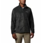 Columbia Men's Steens Mountain Full Zip 2.0 Fleece Jacket, Charcoal Heather, 4X