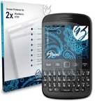 Bruni 2x Écran protecteur pour Blackberry 9720 Protecteur d'écran