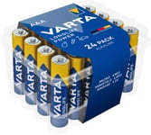 Pile alcaline AAA (LR03) Varta Long-life Power, lot de 24