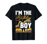 I'm The Birthday Boy Spider Web Birthday Party Boys Kids T-Shirt