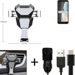 Car holder air vent mount for Nokia C2 Tennen cell phone mount