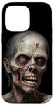 Coque pour iPhone 14 Pro Max Zombie horreur costume Halloween sanglant effrayant