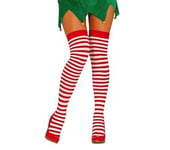 Red White Striped Stockings Wheres Wally Fancy Dress Book Day Costume Accessory