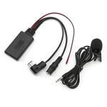 Microphone stéréo de voiture avec cble audio AUX Remplacement Bluetooth 5.0 pour Pioneer Radio IPBUS